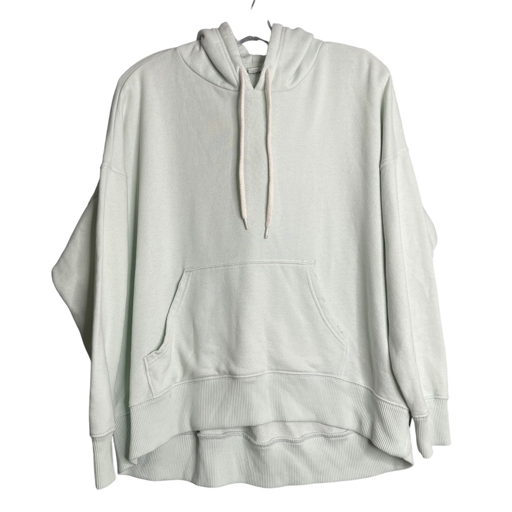 Aerie Oversized Hoodie Womens M Patel Green Blue Relaxed Lounge Boho Slouchy